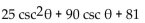 Factor the trigonometric expression. - 