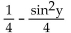 Simplify the expression. - 
