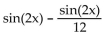 Simplify the expression. - 
