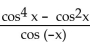 Simplify the expression. - 