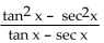 Simplify the expression. - 