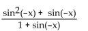 Simplify the expression. - 