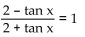 For the following equation, graph on the same screen on your calculator. From the graphs, make a conjecture as to whether the equation is an identity. If so, prove your conjecture. -