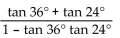 Use trigonometric identities to find the exact value. - 