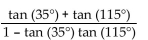 Use trigonometric identities to find the exact value. - 