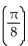 Find the exact value by using a half-angle identity. -sin  