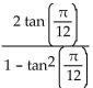 Use an identity to write the expression as a single trigonometric function or as a single number. -