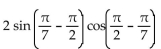 Use an identity to write the expression as a single trigonometric function or as a single number. -