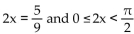 Use a half-angle identity to find an exact value for the following, given the information about x. -Find cos x given that cos .