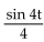 Prove the identity. -  = sin t cos t - 2   cos t
