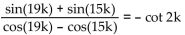 SHORT ANSWER. Write the word or phrase that best completes each statement or answers the question. Prove that the equation is an identity. -