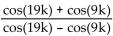 SHORT ANSWER. Write the word or phrase that best completes each statement or answers the question. Prove that the equation is an identity. - = - cos14k cot 5k