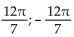 <strong>Find the measures of two angles, one positive and one negative, that are coterminal with the given angle. </strong> A) B) C) D)