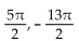 <strong>Determine whether the angles in the given pair are coterminal. </strong> A) Yes B) No