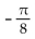<strong>Convert the degree measure to radian measure. Give the exact answer. -30°</strong> A) B) C) D)