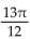 <strong>Convert the degree measure to radian measure. Give the exact answer. 390°</strong> A) B) C) D)