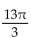 <strong>Convert the degree measure to radian measure. Give the exact answer. 390°</strong> A) B) C) D)