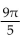 <strong>Convert the degree measure to radian measure. Give the exact answer. 324°</strong> A) B) C) D)
