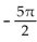 <strong>Convert the degree measure to radian measure. Give the exact answer. -450°</strong> A) B) C) D)