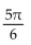 <strong>Find the corresponding angle measure in radians. </strong> A) B) C) D)