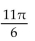 <strong>Find the corresponding angle measure in radians. </strong> A) B) C) D)