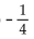 <strong>Find the function value. Let f(x) = . Find f(-1).</strong> A) B) C) 1 D) -4