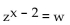 Write the equation as an equivalent logarithmic equation. -