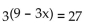 Solve the equation. - 