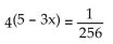 Solve the equation. - 