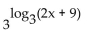Simplify the expression. - 