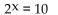 Use a graphing calculator to solve the equation. Round to two decimal places. -
