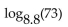 Use a calculator and the base-change formula to find the logarithm to four decimal places. -