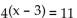Solve the equation. If necessary, round to thousandths. - 