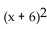 <strong>Write the quadratic function in the form y = + k. y = - 12x + 29</strong> A) + 7 B) + 7 C) - 7 D) - 7