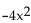 <strong>Identify the vertex of the parabola. y = - 40x - 103</strong> A) (3, 5) B) (-3, -5) C) (5, 3) D) (-5, -3)