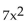 <strong>Identify the vertex of the parabola. y = - 126x + 574</strong> A) (7, 9) B) (7, 0) C) (9, 7) D) (9, 0)