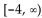 <strong>From the graph of the parabola, determine whether the parabola opens upward or downward, and find the vertex, axis of symmetry, and range of the function. Find the maximum or minimum value of the function and the intervals on which the function is increasing or decreasing. </strong> A) min -4, dec B) , min -2, dec C) min -4, dec D)