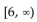 <strong>Solve the quadratic inequality by graphing an appropriate quadratic function.  </strong> A)   B) [-4, 6] C)   D)   <div style=padding-top: 35px> 