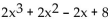 Use synthetic division to find the function value. -f(x) = ; find f(3).