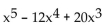 Use synthetic division to find the function value. -f(x) = - 3x - 200; find f(5).