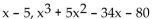 Factor the polynomial completely, given that the binomial is a factor. -