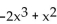 Determine whether the given number is a zero of the polynomial function. -P(x) = -   - 7x - 4; -3