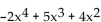 Use the rational zero theorem to find all possible rational zeros for the polynomial function. -P(x) = - + 18