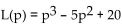 Solve the problem. -The polynomial function gives the rate of gas leakage from a tank as pressure increases in p units from its initial setting. Will an increase of 4 unit(s) result in a lower rate of leakage compared to the initial Setting?