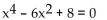 Find all of the real and imaginary roots, stating the multiplicity of each. - 