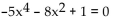 Use the theorem on bounds to establish the best integral bounds for the roots of the equation. -