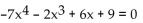 Use the theorem on bounds to establish the best integral bounds for the roots of the equation. --