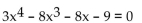 Use the theorem on bounds to establish the best integral bounds for the roots of the equation. -