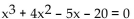 Use the rational zero theorem, Descartes's rule of signs, and the theorem on bounds as aids in finding all real and imaginary roots to the equation. -