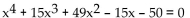 Use the rational zero theorem, Descartes's rule of signs, and the theorem on bounds as aids in finding all real and imaginary roots to the equation. -
